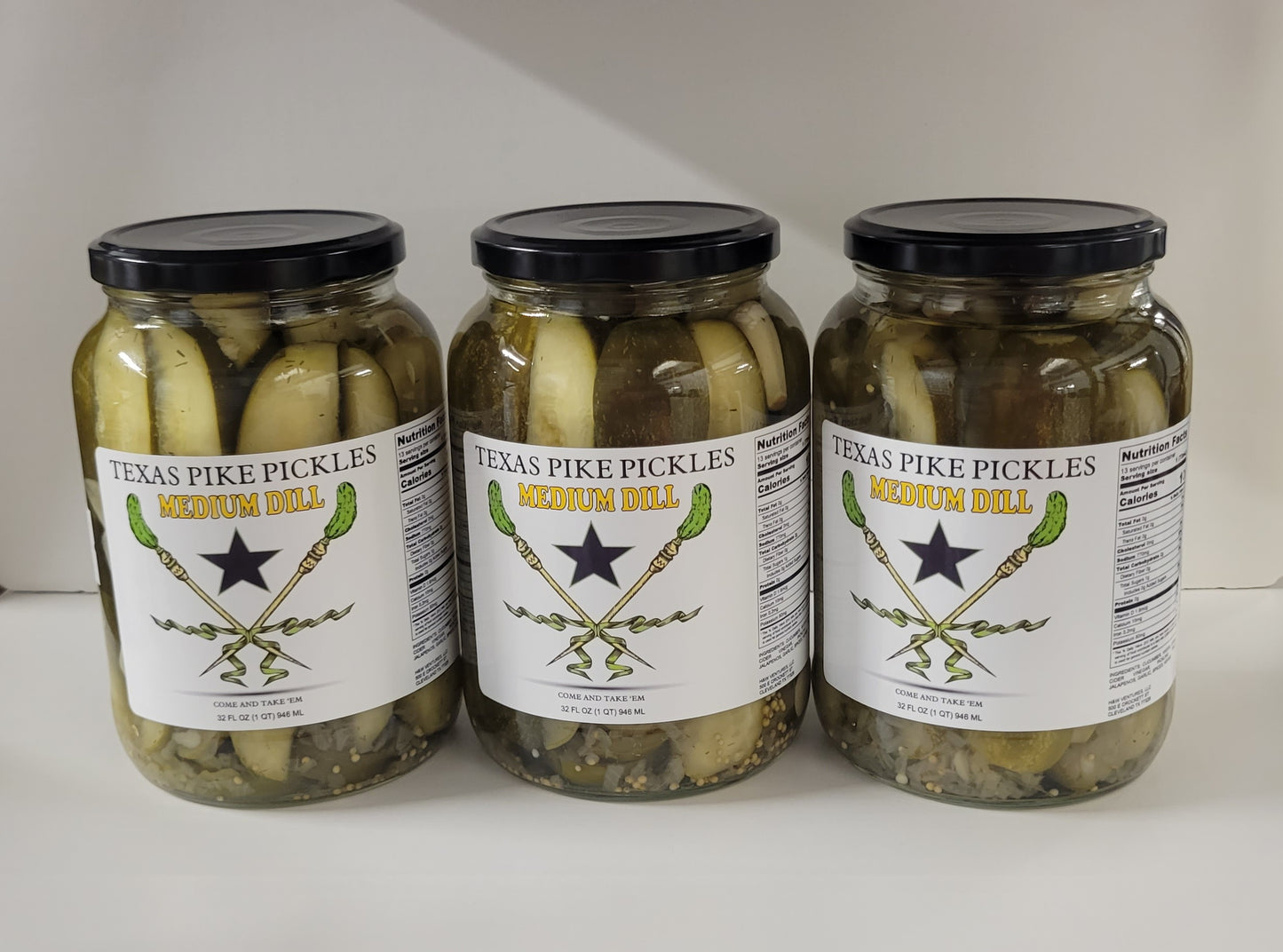 Dill Pickle Spear-3pk Medium