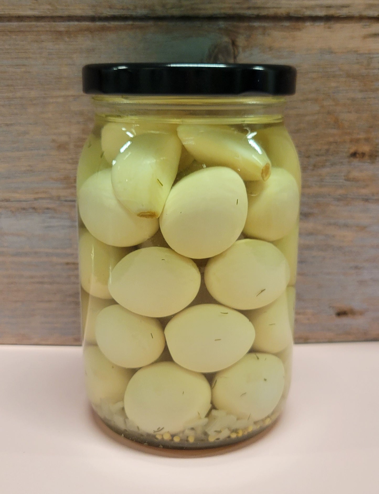 Regular Pickled Quail Eggs