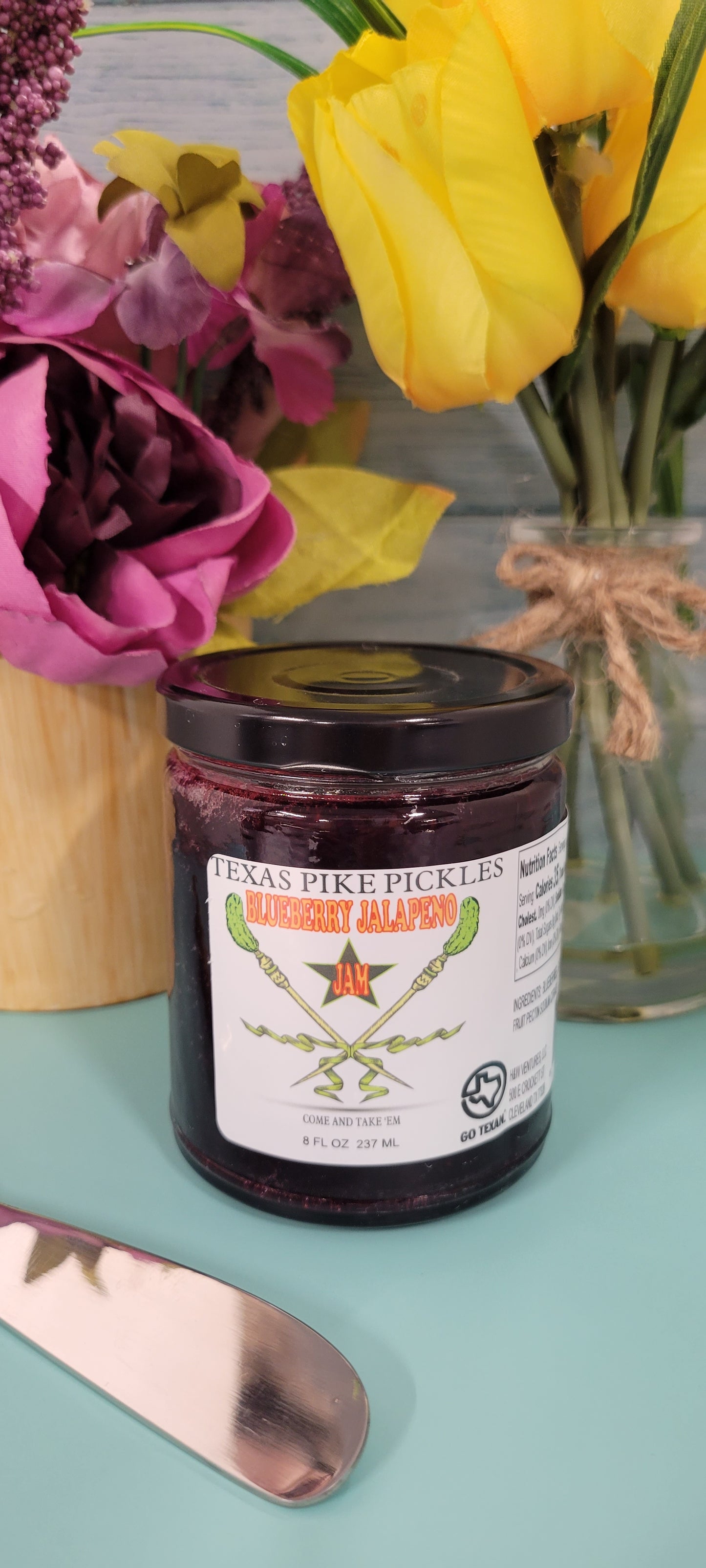 Blueberry Jalapeno Jam 8oz