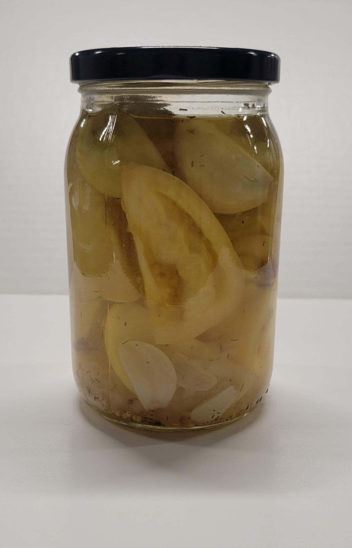 Pickled Green Tomatoes - 16oz (limited quantities available)