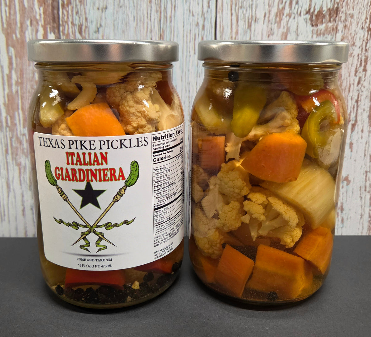 Italian Giardiniera Mix (seasonal)