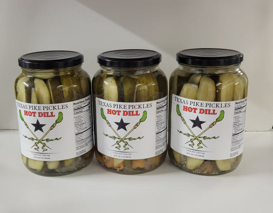 Dill Pickle Spears-3pk Hot