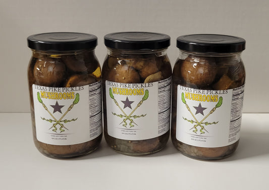 Pickled Mushrooms-3pk