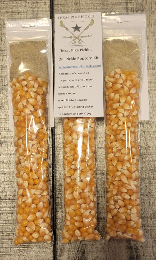Dill Pickle Popcorn Kit-Single