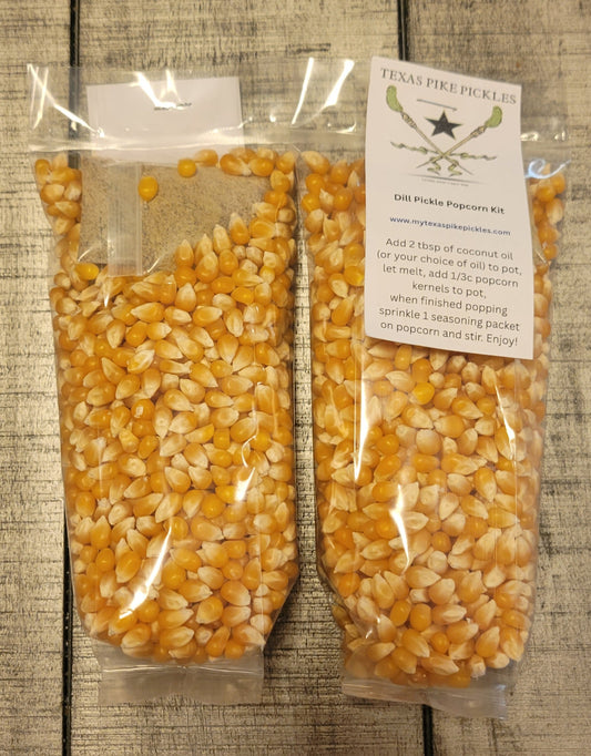 Dill Pickle Popcorn Kit-Triple