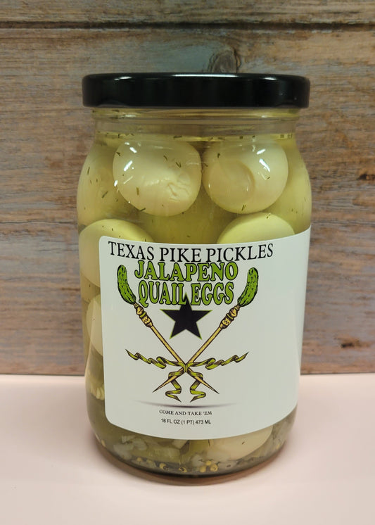 Jalapeno Pickled Quail Eggs