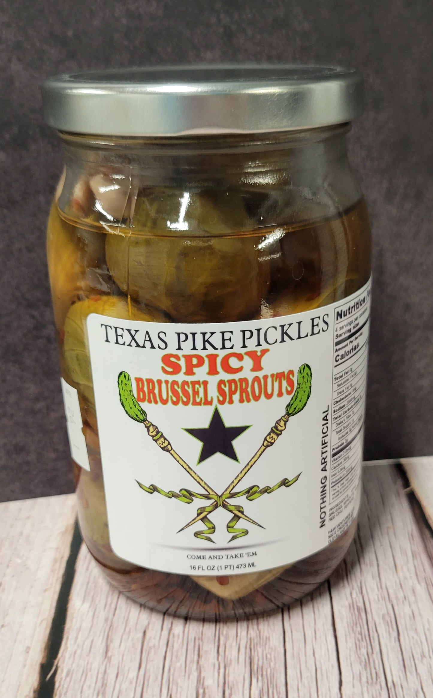Spicy Pickled Brussel Sprouts