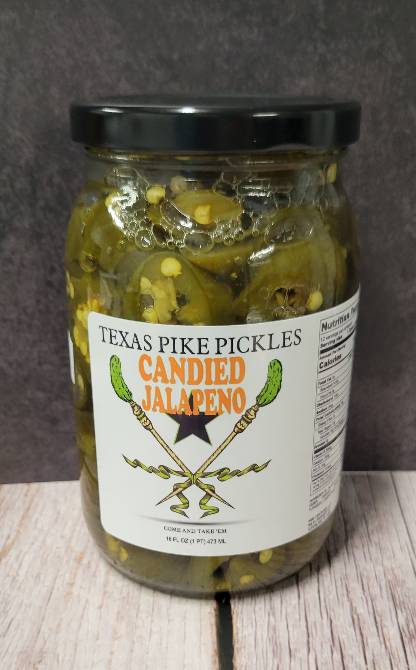Candied Jalapenos -16oz