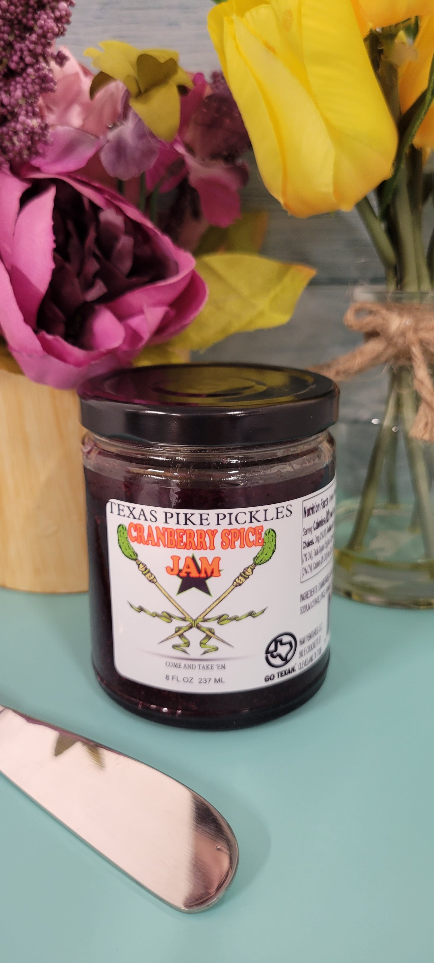 Cranberry Spice Jam 8oz