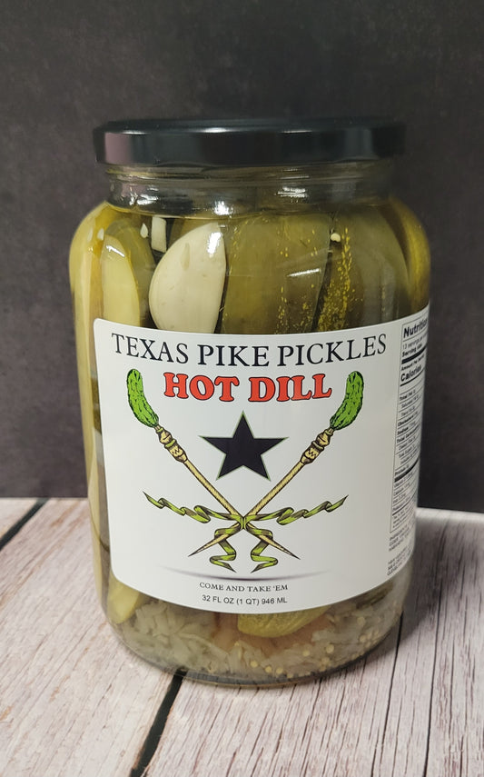 Hot Dill Pickle Spears - 32 oz