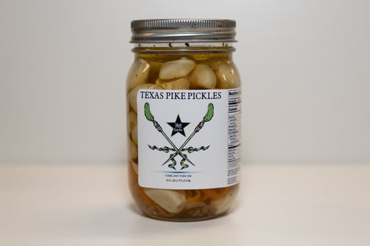 Hot Pickled Garlic - 16 oz