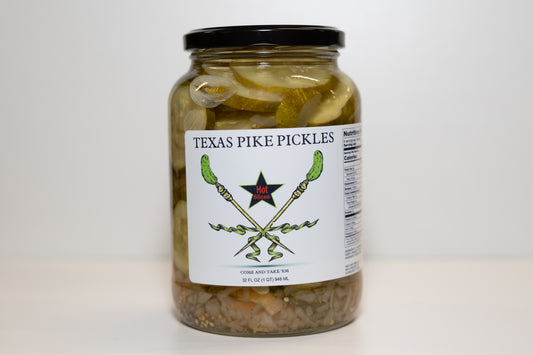 Hot Dill Pickle Slices - 32 oz