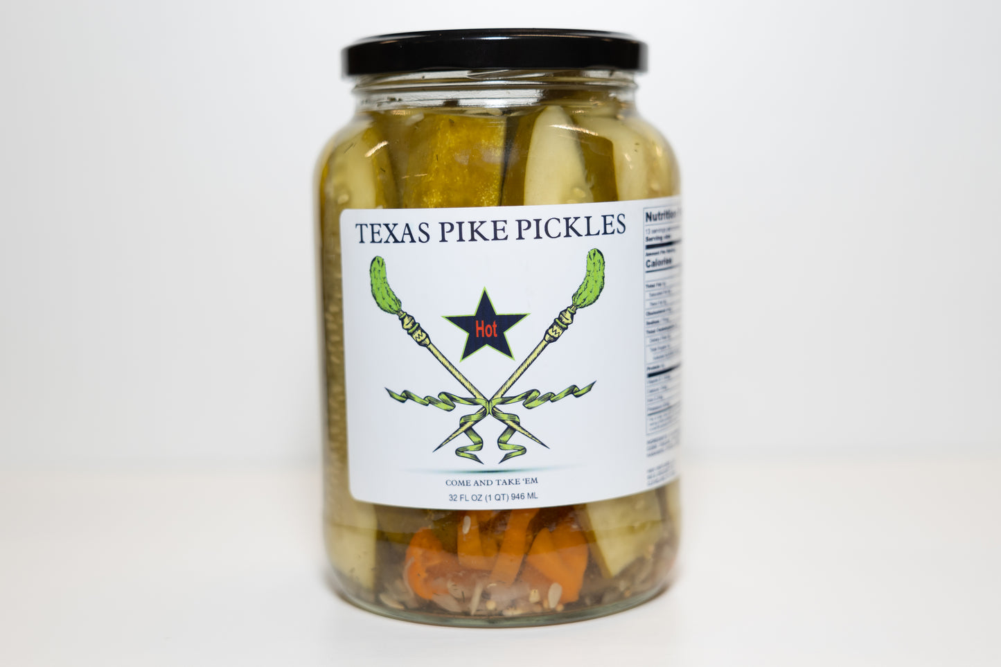 Hot Dill Pickle Spears - 32 oz