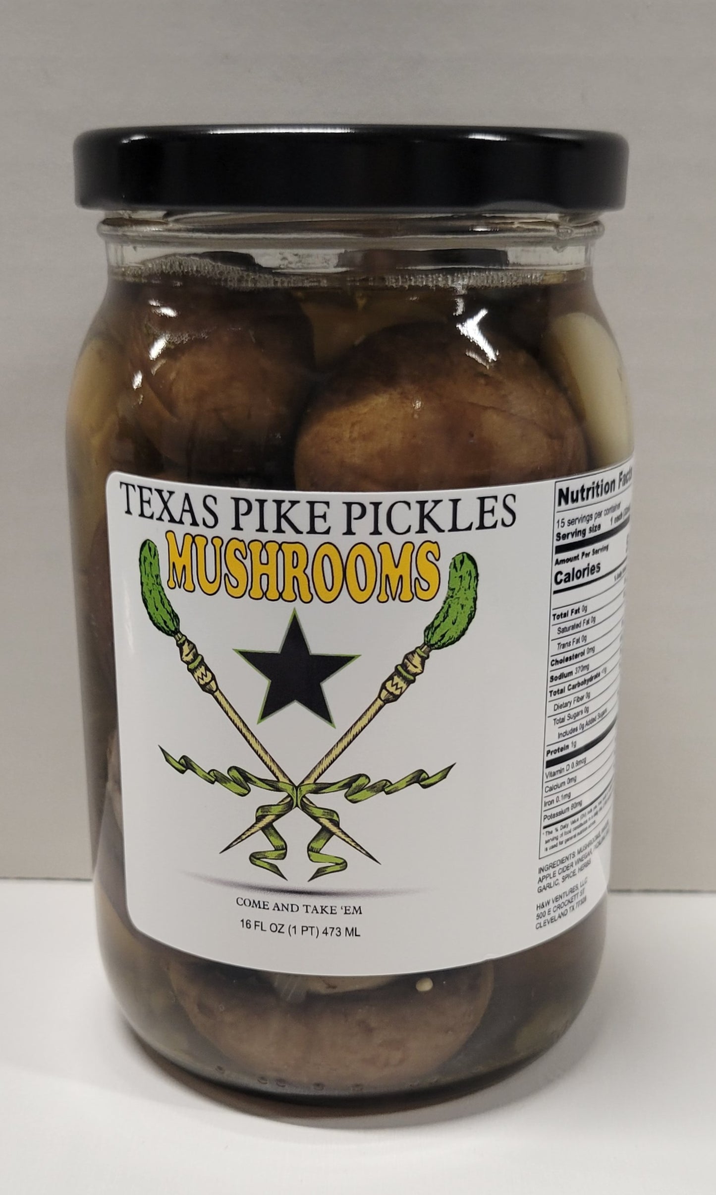 Pickled Mushrooms 16oz