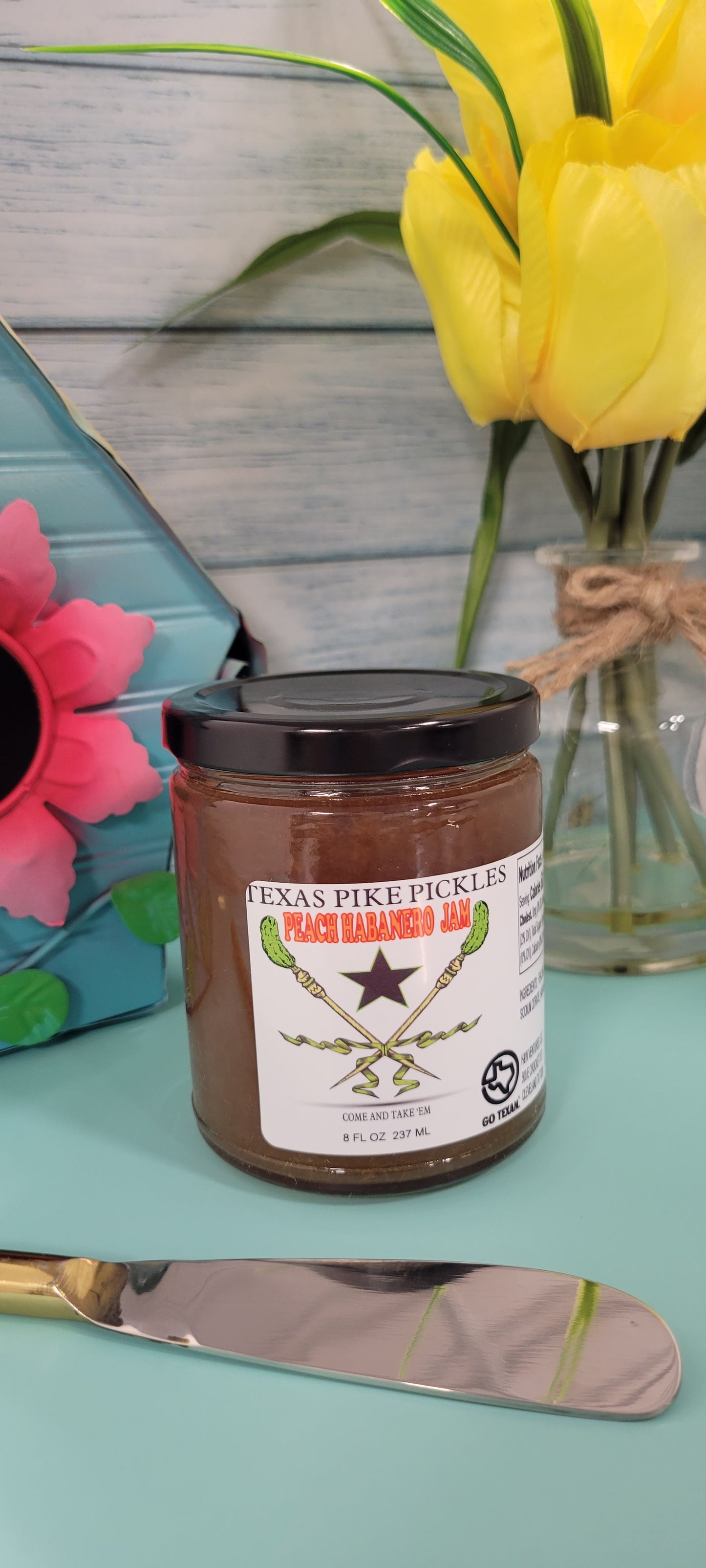 Peach Habanero Jam 8oz