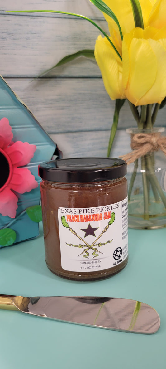 Peach Habanero Jam 8oz