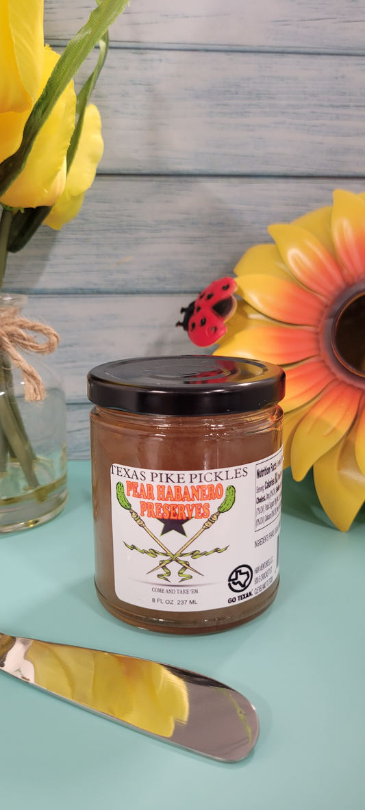 Pear Habanero Jam 8oz