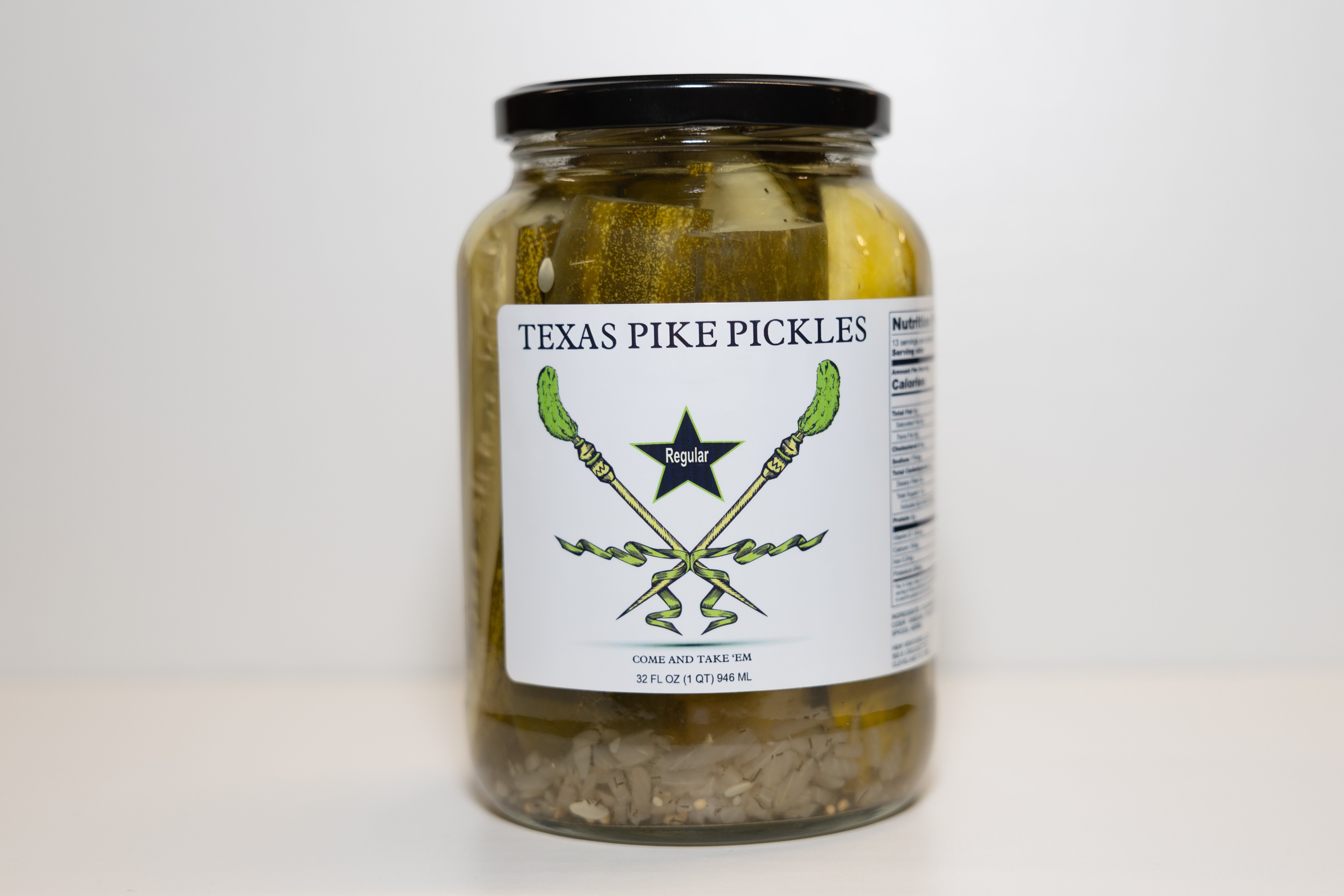 Regular Dill Pickle Spears - 32 oz – Texas Pike Pickles