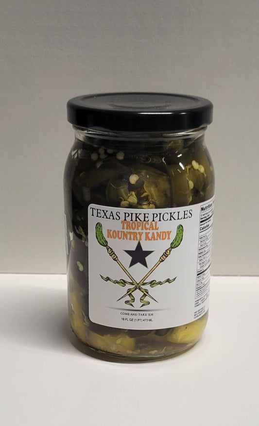 Tropical Kountry Kandy (tropical candied jalapenos)